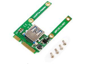 HIPERDEAL Mini PCI-E Card Slot Expansion To USB 2.0 Interface Adapter Riser Card 18Mar29 Drop HIPERDEAL Mini PCI-E Card Slot Expansion To USB 2.0 Interface Adapter Riser Card 18Mar29 Drop
