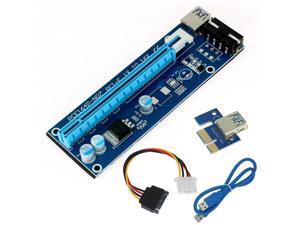 USB 3.0 PCI-E PCI Express 1x To 16x Extender Riser Card Power Cable 60cm PCIE Mining Card Adapter for BitCoin Ver 007 USB 3.0 PCI-E PCI Express 1x To 16x Extender Riser Card Power Cable 60cm PCIE Mining Card Adapter for BitCoin Ver 007