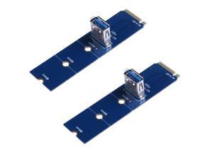 2pcs/lot NGFF M.2 To USB 3.0 PCI-E Express Riser Card M.2/NGFF to USB3.0 Adapter Card for BTC Mining Miner 2pcs/lot NGFF M.2 To USB 3.0 PCI-E Express Riser Card M.2/NGFF to USB3.0 Adapter Card for BTC Mining Miner