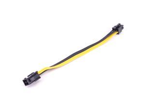 PCI-e 6Pin Male to CPU 4Pin Female  Power Conversion Cable ATX 12V 4Pin to PCI express 6 Pin Power Supply Cable 18AWG