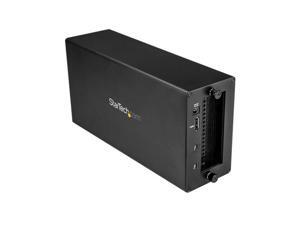 TB31PCIEX16 Thunderbolt 3 PCIe Expansion Chassis - Thunderbolt 3 to 16 x PCIe - Aluminum - PCIe SSD - External PCIe Enclosure - PCIe Slot TB31PCIEX16 Thunderbolt 3 PCIe Expansion Chassis - Thunderbolt 3 to 16 x PCIe - Aluminum - PCIe SSD - External PCIe Enclosure - PCIe Slot