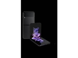 Samsung Galaxy Z Flip3 Single-Sim 256GB ROM + 8GB RAM (GSM | CDMA) Factory Unlocked 5G SmartPhone (Phantom Black) - International Version