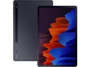 Samsung Galaxy Tab S7+ Plus Single-SIM 256GB ROM + 8GB RAM 12.4" (GSM Only | No CDMA) Factory Unlocked 5G + WIFI Tablet (Mystic Black) - International Version