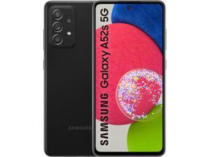 Samsung Galaxy A52s Enterprise Edition DualSIM 128GB ROM  6GB RAM GSM Only  No CDMA Factory Unlocked 5G SmartPhone Awesome Black  International Version
