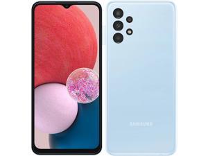 Samsung Galaxy A13 (A135M/DS) 6.6" HD+ Infinite Display, 64GB + 4GB RAM, 50PM Quad Camera, Factory Unlocked 4G/LTE Smartphone (Blue) - International Version