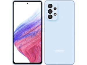 Samsung Galaxy A33 5G, 6.4" Super AMOLED Display, 128GB + 6GB RAM, 48MP Quad Camera, (GSM only | No CDMA) Factory Unlocked 5G Smartphone (Awesome Blue) - International Version