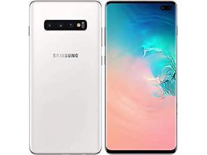 Samsung Galaxy S10+ Plus Dual-Sim 128GB ROM + 8GB RAM (GSM | CDMA) Factory Unlocked 4G/LTE SmartPhone (Ceramic White) - International Version