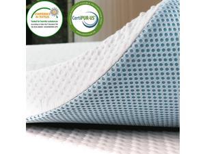 Subrtex 4 inches Gel-Infused Memory Foam Bed Mattress Topper High-Density Cooling Pad Removable Fitted Bamboo Cover Ventilated Design-10 Years Warranty Subrtex 4 inches Gel-Infused Memory Foam Bed Mattress Topper High-Density Cooling Pad Removable Fitted Bamboo Cover Ventilated Design-10 Years Warranty