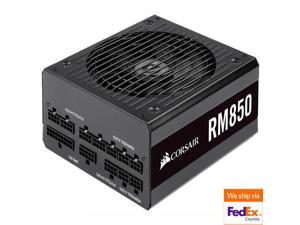 CORSAIR RM Series RM850 CP-9020196-NA 850W ATX12V / EPS12V SLI Ready CrossFire Ready 80 PLUS GOLD Certified Full Modular Power Supply Ship Fedex Express CORSAIR RM Series RM850 CP-9020196-NA 850W ATX12V / EPS12V SLI Ready CrossFire Ready 80 PLUS GOLD Certified Full Modular Power Supply Ship Fedex Express