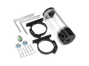 Acrylic Cylinder Reservoir Water Tank G1/4 50mm x 140mm For PC Liquid Cooling High Quality Water Cooling Kit For Computer CPU Acrylic Cylinder Reservoir Water Tank G1/4 50mm x 140mm For PC Liquid Cooling High Quality Water Cooling Kit For Computer CPU