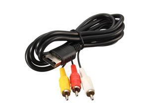 TV Adapter Cable RCA DC128 1.8M Black Composite RCA AV Cord Stereo Composite Audio Video For Sega Game Console Connection TV Adapter Cable RCA DC128 1.8M Black Composite RCA AV Cord Stereo Composite Audio Video For Sega Game Console Connection