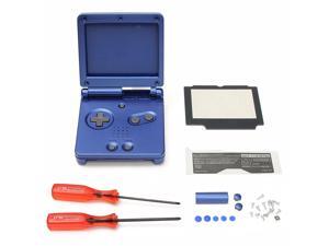1 Set Blue For Gameboys Advance SP Replacement Case Full Housing Shell +Screen Cover+Tool For Nintendos For GBA SP 1 Set Blue For Gameboys Advance SP Replacement Case Full Housing Shell +Screen Cover+Tool For Nintendos For GBA SP