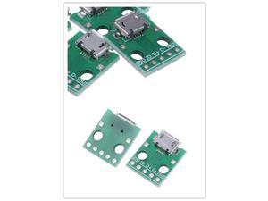 5pcs USB To DIP Female Connector B Type 5pin MICRO Adapter Pcb Converter Pinboard 2.54 5pcs USB To DIP Female Connector B Type 5pin MICRO Adapter Pcb Converter Pinboard 2.54