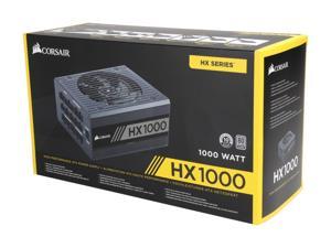 CORSAIR HX Series HX1000 CP-9020139-NA 1000W ATX12V v2.4 / EPS12V 2.92 80 PLUS PLATINUM Certified Full Modular Power Supply