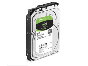 Seagate 8 ТБ, 256 МБ, 5400 об/мин, механический жесткий диск для настольных ПК, интерфейс SATA Seagate серии BarraCuda (ST8000DM004) 