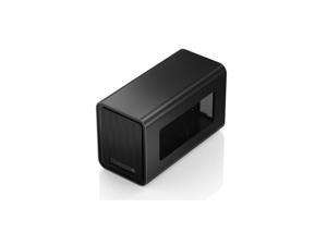 JONSBO (Josbo) V11 black ITX chassis all aluminum shell / SFX power supply / 330MM built-in graphics card / 70MM built-in radiator (without accessories)