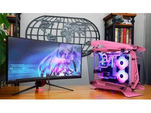 JONSBO MOD-4 pink gaming chassis (supports ATX motherboard/360 water cooling)