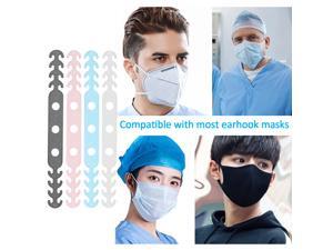 STANSTAR Mask Extension Buckle Hooks, Ear Protector Artifact, Adjustable Lengthened Mask Rope, Anti-Leak Ears to Relieve Ear Pain STANSTAR Mask Extension Buckle Hooks, Ear Protector Artifact, Adjustable Lengthened Mask Rope, Anti-Leak Ears to Relieve Ear Pain
