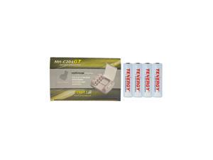 Powerex MH-C204GT AA / AAA Smart Battery Charger & 4 AA Tenergy NiMH Rechargeable Batteries (2500 mAh) Powerex MH-C204GT AA / AAA Smart Battery Charger & 4 AA Tenergy NiMH Rechargeable Batteries (2500 mAh)