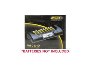 Powerex MH-C801D 8-Cell Charger for AA / AAA NiMH / NiCD Batteries & 8 AA Nimh Batteries Powerex MH-C801D 8-Cell Charger for AA / AAA NiMH / NiCD Batteries & 8 AA Nimh Batteries