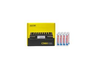Powerex C980 Smart Charger & 8 AAA Tenergy Premium NiMH Rechargeable Batteries (1000 mAh) Powerex C980 Smart Charger & 8 AAA Tenergy Premium NiMH Rechargeable Batteries (1000 mAh)