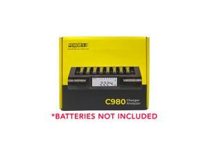 Powerex C980 8 Bay LCD Battery Charger (AA & AAA) Powerex C980 8 Bay LCD Battery Charger (AA & AAA)
