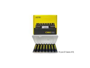 Powerex C980 Smart Charger + 16 AA NiMH Powerex Rechargeable Batteries (2600 mAh) with Battery Case Powerex C980 Smart Charger + 16 AA NiMH Powerex Rechargeable Batteries (2600 mAh) with Battery Case