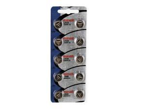 30-Pack LR44 Maxell Alkaline Button Batteries
