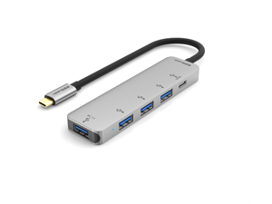 EZQuest 4-Port USB 3.0 Hub Adapter with USB-C PD 3.0 EZQuest 4-Port USB 3.0 Hub Adapter with USB-C PD 3.0