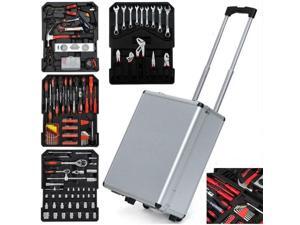 799 PCS Tool Set Mechanics Tool Kit Wrenches Socket w/Trolley Case Box Organize 799 PCS Tool Set Mechanics Tool Kit Wrenches Socket w/Trolley Case Box Organize