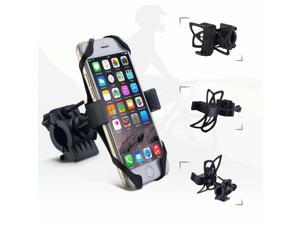 Cell Phone Silicone Mount Holder GPS Motorcycle MTB Bike Bicycle 360 Roton