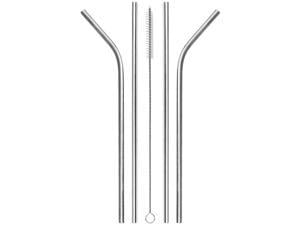 120 Pack Reusable Stainless Steel Metal drinking Straws For Tumbler Wholesale