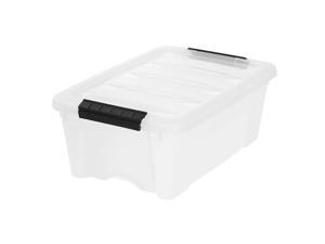 IRIS USA, Inc. TB-42 12 Quart Stack & Pull Box, Multi-Purpose Storage Bin, 6 Pack, Pearl IRIS USA, Inc. TB-42 12 Quart Stack & Pull Box, Multi-Purpose Storage Bin, 6 Pack, Pearl