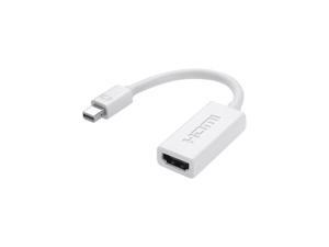 Belkin F2CD021EB Mini DisplayPort to HDMI Adapter, M/F, 1080p Belkin F2CD021EB Mini DisplayPort to HDMI Adapter, M/F, 1080p