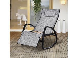 Clearance Sale Po Adjustable Rocking Lounge Chair Rocker Outdoor Seat w/ Clearance Sale Po Adjustable Rocking Lounge Chair Rocker Outdoor Seat w/