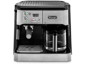 De'Longhi All-in-One Pump Espresso and 10 Cup Drip Coffee Machine with 24H Programmable Timer, Auto-Off Function, Silver/Black (BCO430)… De'Longhi All-in-One Pump Espresso and 10 Cup Drip Coffee Machine with 24H Programmable Timer, Auto-Off Function, Silver/Black (BCO430)…