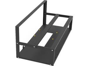Mining Rig Frame, Steel Open Air Miner Mining Frame Rig Case Up to 8 GPU for Crypto Coin Currency Bitcoin Mining Accessories Tools -Frame Only, Fans & GPU is not Included… Mining Rig Frame, Steel Open Air Miner Mining Frame Rig Case Up to 8 GPU for Crypto Coin Currency Bitcoin Mining Accessories Tools -Frame Only, Fans & GPU is not Included…