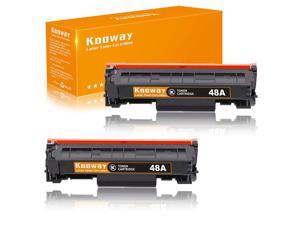 Compatible Toner Cartridge With Chip Replacement For Hp 48A Cf248A For Hp Laserjet Pro M15W M15A M16A M16W M15 Mfp M28W M28A M29W M29A Printer Toner (2 Black)