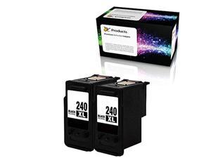 Ink Cartridge Replacement For Canon Pg-240Xl For Pixma Mg2120 Mx532 Mg3220 Mg3520 Mg3620 Mx472 Printers (2 Black)