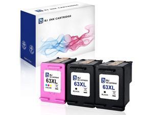 Ink Cartridge Replacement For Hp 63 Xl 63Xl To Use With Hp Officejet 5255 5258 3830 3831 3832 Envy 4512 4516 4520 Deskjet 1112 2130 3633 3634