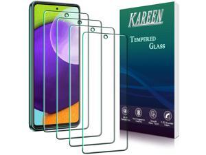 4 Pack Tempered Glass For Samsung Galaxy A52 4G, Galaxy A52 5G Screen Protector, Bubble Free, Anti Scratch, 9H Hardness, Case Friendly