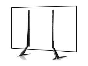Zell Universal Tv Stand Metal Tv Legs For 2265 Inch LcdLedOledPlasma FlatCurved Screen Tv Height Adjustment With 75X75Mm To 800X400Mm Max