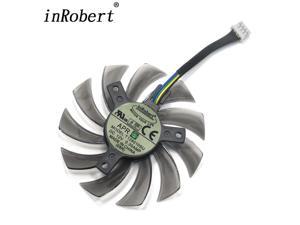 75MM T128010SU VGA Cooler Fan Replacement For Gigabyte Geforce GTX 670 780 980 R9 290 GT 1030 Graphics Video Card Cooling