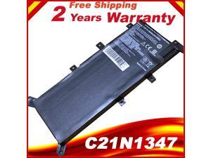 HSW 7.6V 37WH C21N1347 New Laptop Battery For ASUS X554L X555 X555L X555LA X555LD X555LN X555MA 2ICP4/63/134 C21N1347