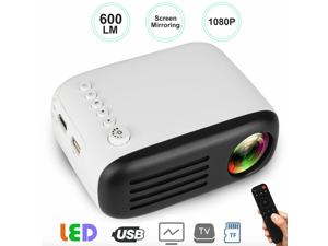 1080p Full HD Mini Portable LED Projector Home Cinema Theater Multimedia HDMI SD 1080p Full HD Mini Portable LED Projector Home Cinema Theater Multimedia HDMI SD