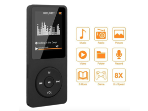 Portable Bluetooth MP3 Player Sport Music Speakers MP4 Media FM Radio Recorder