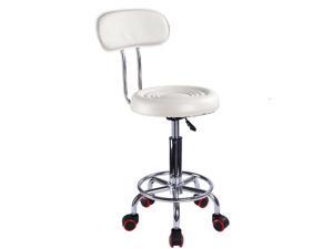 Hydraulic Adjustable Height Salon Stool Massage Spa Rolling Chair Backrest Hydraulic Adjustable Height Salon Stool Massage Spa Rolling Chair Backrest