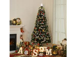 5FT/1.5M Artificial Tree Multi-Colored Pre-Lit Holiday Christmas Decoron 5FT/1.5M Artificial Tree Multi-Colored Pre-Lit Holiday Christmas Decoron