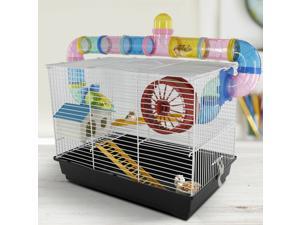 CYBER MONDAY SALE Hamster Cage 2 Level Mice Gerbil Heaven Tube Spinning CYBER MONDAY SALE Hamster Cage 2 Level Mice Gerbil Heaven Tube Spinning