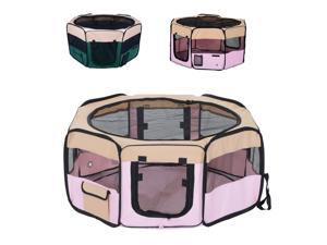Pet Pen Folding Playpen Cage Tent Kennel Soft Exercise Crate Pet Pen Folding Playpen Cage Tent Kennel Soft Exercise Crate